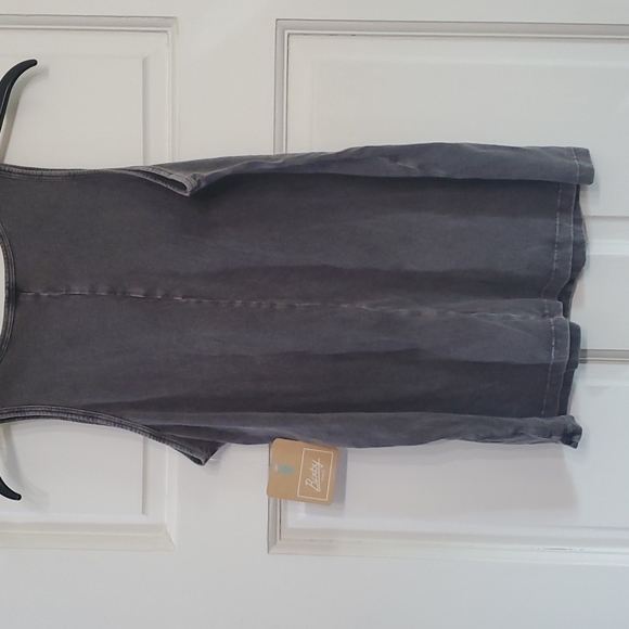 NWT Girls Bixby Nomad Gray V-neck Tank Top. Size 16 - Picture 5 of 5